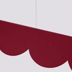 Lampa wisząca BISCUIT burgund LED 3000K (TH.560) - Thoro Lighting