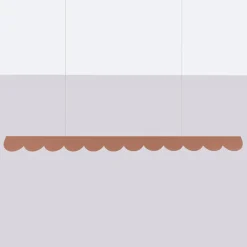 Lampa wisząca BISCUIT mocca LED 3000K (TH.562) - Thoro Lighting