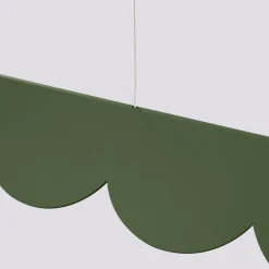 Lampa wisząca BISCUIT zielona oliwka LED 3000K (TH.559) - Thoro Lighting