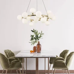 Lampa wisząca BOBO złota (P0462-20C-F7AA) - Zuma Line