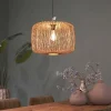 Lampa wisząca Boho bambusowa 38x38x128cm (55877-017) - DIJK
