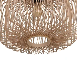 Lampa wisząca Boho bambusowa 46x46x134cm (55878-017) - DIJK