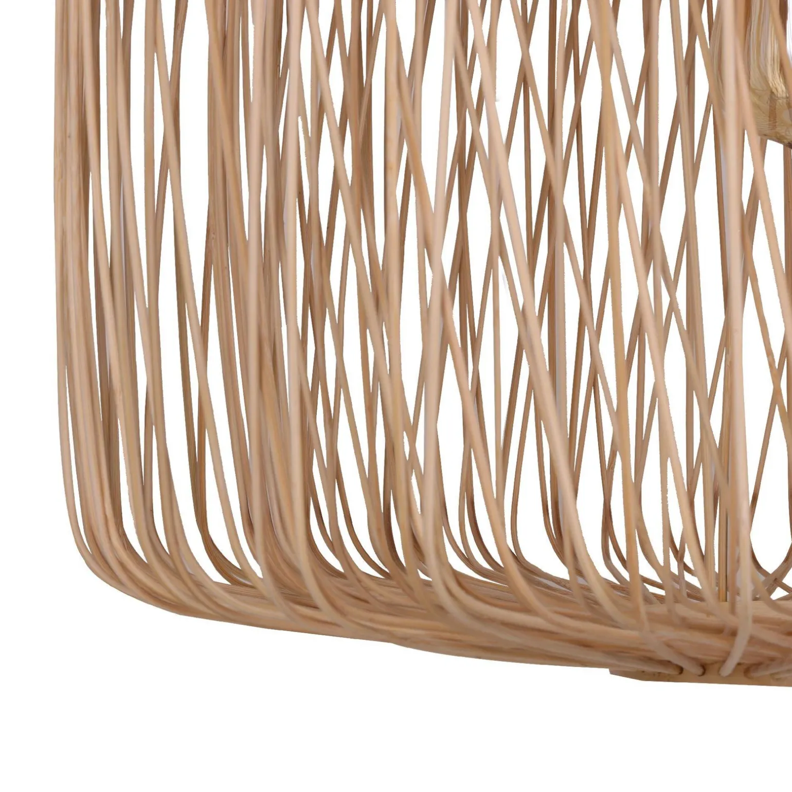 Lampa wisząca Boho bambusowa 46x46x134cm (55878-017) - DIJK