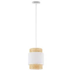 Lampa wisząca BOHO biała 1 PŁ Ø 20 (6528) - TK Lighting