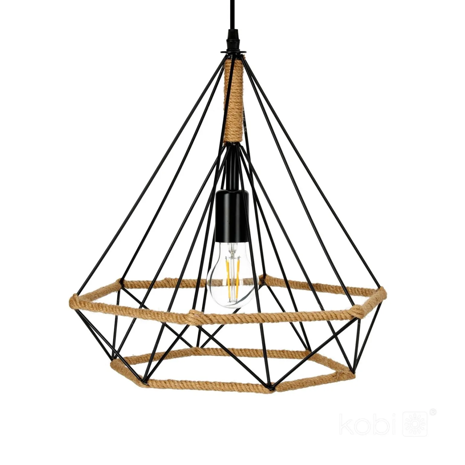 Lampa wisząca BOHO VIENNA 1xE27 Kobi Design (002168KOB) - KOBI LIGHT