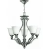 Lampa wisząca BOLLA kol. NIKIEL (HK/BOLLA5) - Hinkley - Elstead Lighting - żyrandol