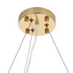 Lampa wisząca BOTANIKA złoto biała 100 cm (XY080P-100) - Step into Design