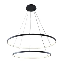 Lampa wisząca BRENO Ø 80 cm (2023200-BK) - Zuma Line