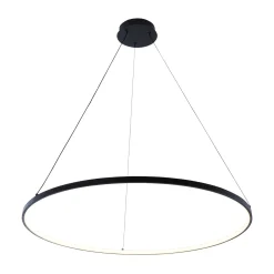 Lampa wisząca BRENO czarna Ø 80 cm (2023201-BK80) - Zuma Line