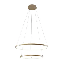 Lampa wisząca BRENO złota Ø 60 cm (18140GD-2) - Zuma Line