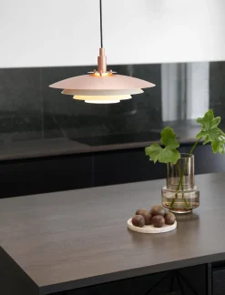 Lampa wisząca BRETAGNE Nordlux G9 25W Metal Miedziany