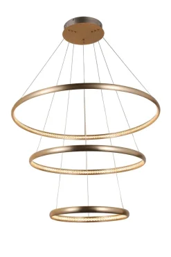 Lampa wisząca BRIGHTON 3 GO złota LED (AZ4429) - Azzardo