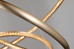 Lampa wisząca BRIGHTON 3 GO złota LED (AZ4429) - Azzardo