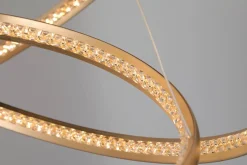 Lampa wisząca BRIGHTON 3 GO złota LED (AZ4429) - Azzardo