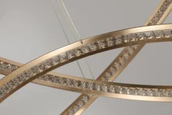 Lampa wisząca BRIGHTON 3 GO złota LED (AZ4429) - Azzardo