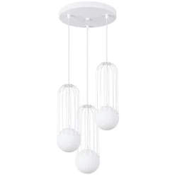Lampa wisząca BRINA 3P biała (SL.1335) - Sollux Lighting