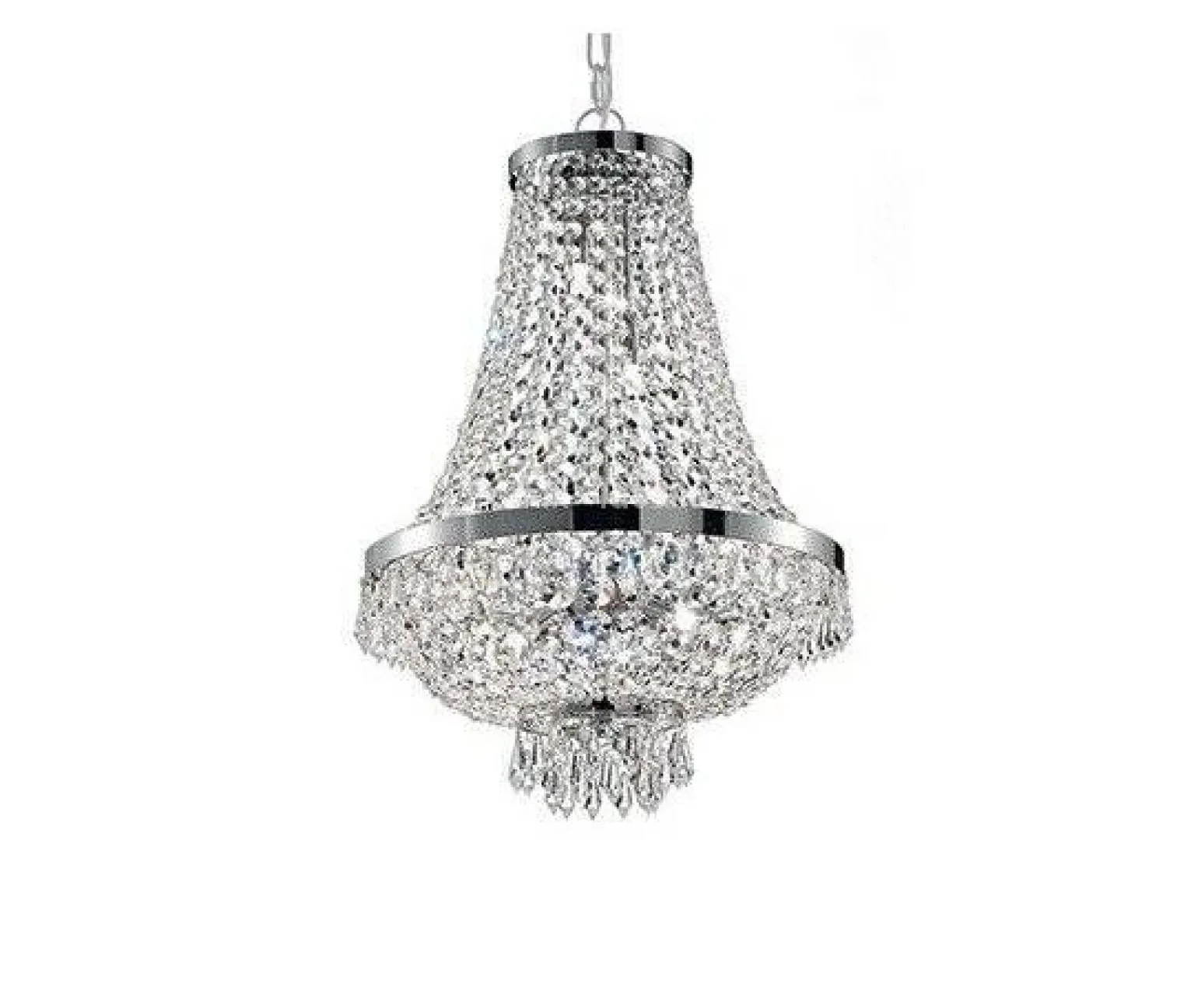 Lampa wisząca CAESAR SP6 Chrom (033532) Ideal Lux - żyrandol