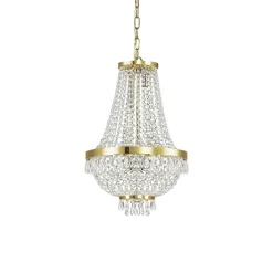 Lampa wisząca CAESAR SP6 złota (114729) Ideal Lux - żyrandol