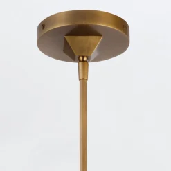 Lampa wisząca Cairo - 1 źródło światła - Vintage mosiądz (QN-CAIRO-1P-VBS-CR) - Quintiesse