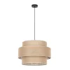 Lampa wisząca CALISTO JUTA 3 PŁ Ø 50 (5402) - TK Lighting