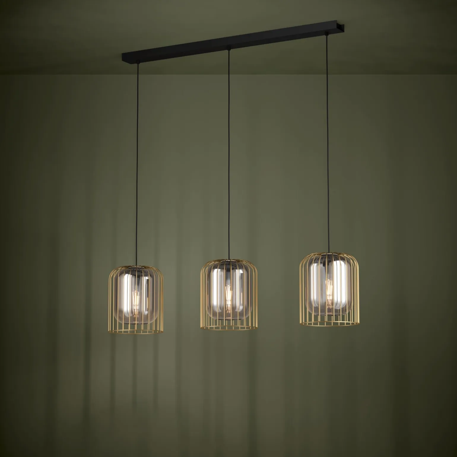 Lampa wisząca CAMINATA czarna (39696) - EGLO