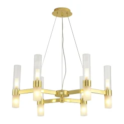 Lampa wisząca CANDELA-6 złota 70 cm (DN1505-6 gold) - Step into Design
