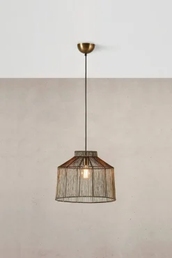 Lampa wisząca CAPANNA Pendant 1L Antique Brass (108667) Markslojd