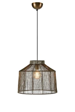Lampa wisząca CAPANNA Pendant 1L Antique Brass (108667) Markslojd