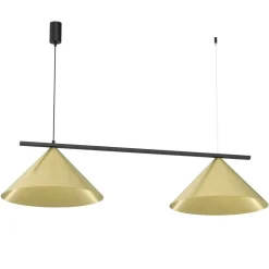 Lampa wisząca CAPITAL 2 złota (MLP0941) - Milagro