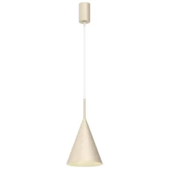 Lampa wisząca CAPITAL kremowa Ø17cm (MLP1559) - Milagro