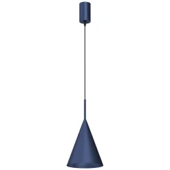 Lampa wisząca CAPITAL NAVY BLUE Ø17cm (MLP0968) - Milagro