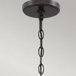 Lampa wisząca Casablanca - 3 źródła światła - Palladiański brąz (QZ-CASABLANCA-3P-PBZ) - Elstead Lighting