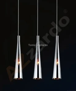 Lampa wisząca CHEMICAL chrome (AD6036-1 Azzardo) - żyrandol