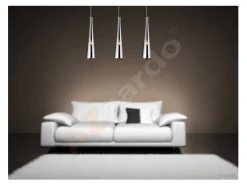 Lampa wisząca CHEMICAL chrome (AD6036-1 Azzardo) - żyrandol