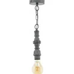 Lampa wisząca CHEPSTOW srebrna (49707 - Eglo) - żyrandol