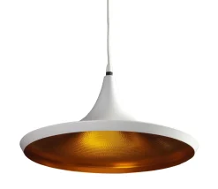 Lampa wisząca CHINK biała/złota (LP6002-LWH/GO Azzardo) - żyrandol
