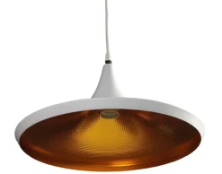 Lampa wisząca CHINK biała/złota (LP6002-LWH/GO Azzardo) - żyrandol