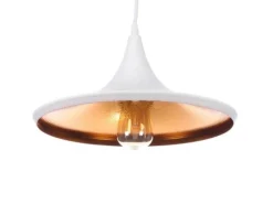 Lampa wisząca CHINK biała/złota (LP6002-LWH/GO Azzardo) - żyrandol