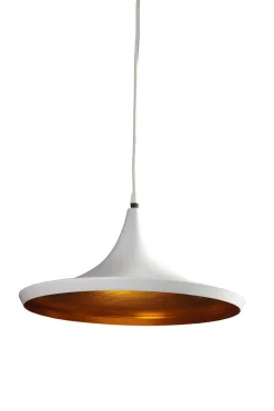 Lampa wisząca CHINK biała/złota (LP6002-LWH/GO Azzardo) - żyrandol