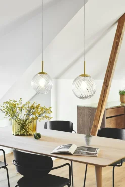Lampa wisząca CHISELL Nordlux E27 40W Metal Mosiądz