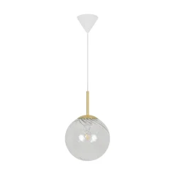 Lampa wisząca CHISELL Nordlux E27 40W Metal Mosiądz