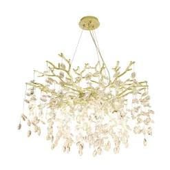 Lampa wisząca CINDY złota (MD4115-1-EGN) - Zuma Line