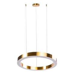 Lampa wisząca CIRCLE 80 LED mosiądz szczotkowany 80 cm (ST-8848-80 brass) - Step into Design