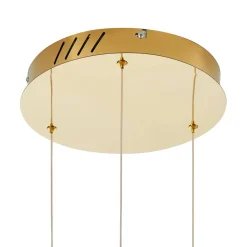 Lampa wisząca CIRCLE 60+60+60 LED złoty połysk na 1 podsufitce (DN924-60+60+60 gold) - Step into Design