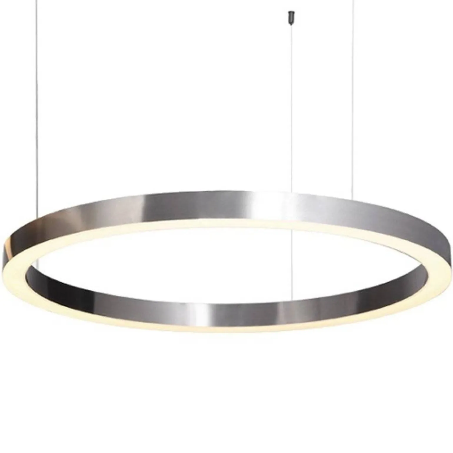 Lampa wisząca CIRCLE 120 LED ściemniana (ST-8848-120 NICKEL) - Step into Design