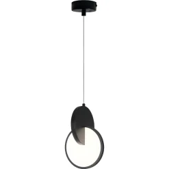 Lampa wisząca Circlo LED CCT czarna (LP-1311/1P BK) - Light Prestige