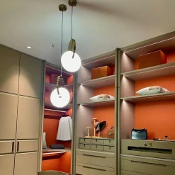 Lampa wisząca Circlo LED CCT czarna (LP-1311/1P BK) - Light Prestige