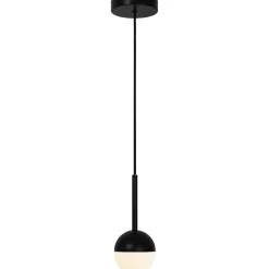 Lampa wisząca CONTINA Nordlux G9 5W Metal Czarny