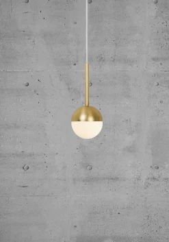 Lampa wisząca CONTINA Nordlux G9 5W Metal Mosiądz