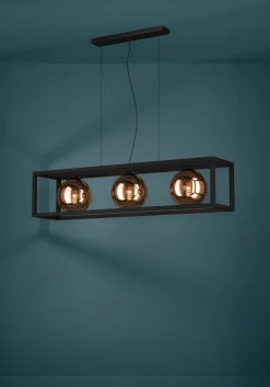 Lampa wisząca CORDOBA czarna (390091) - EGLO